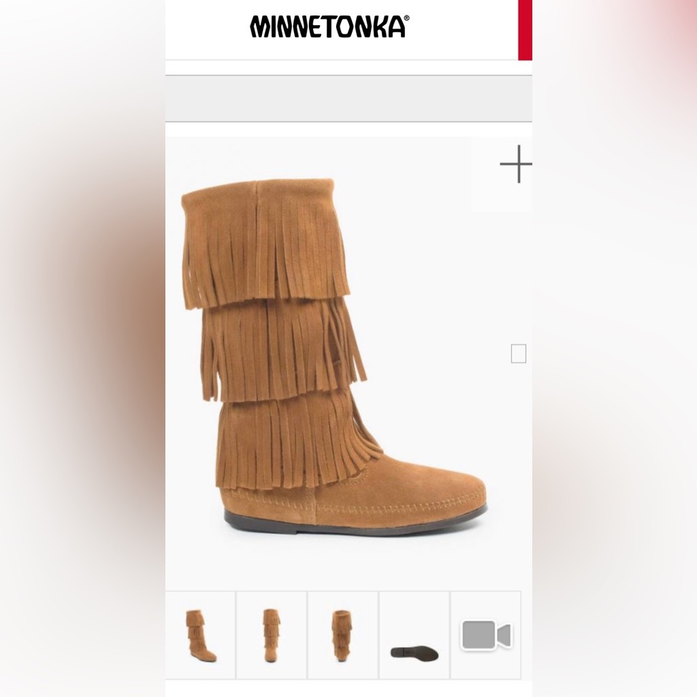 Minnetonka 3-Layer Fringe Boot - image 1